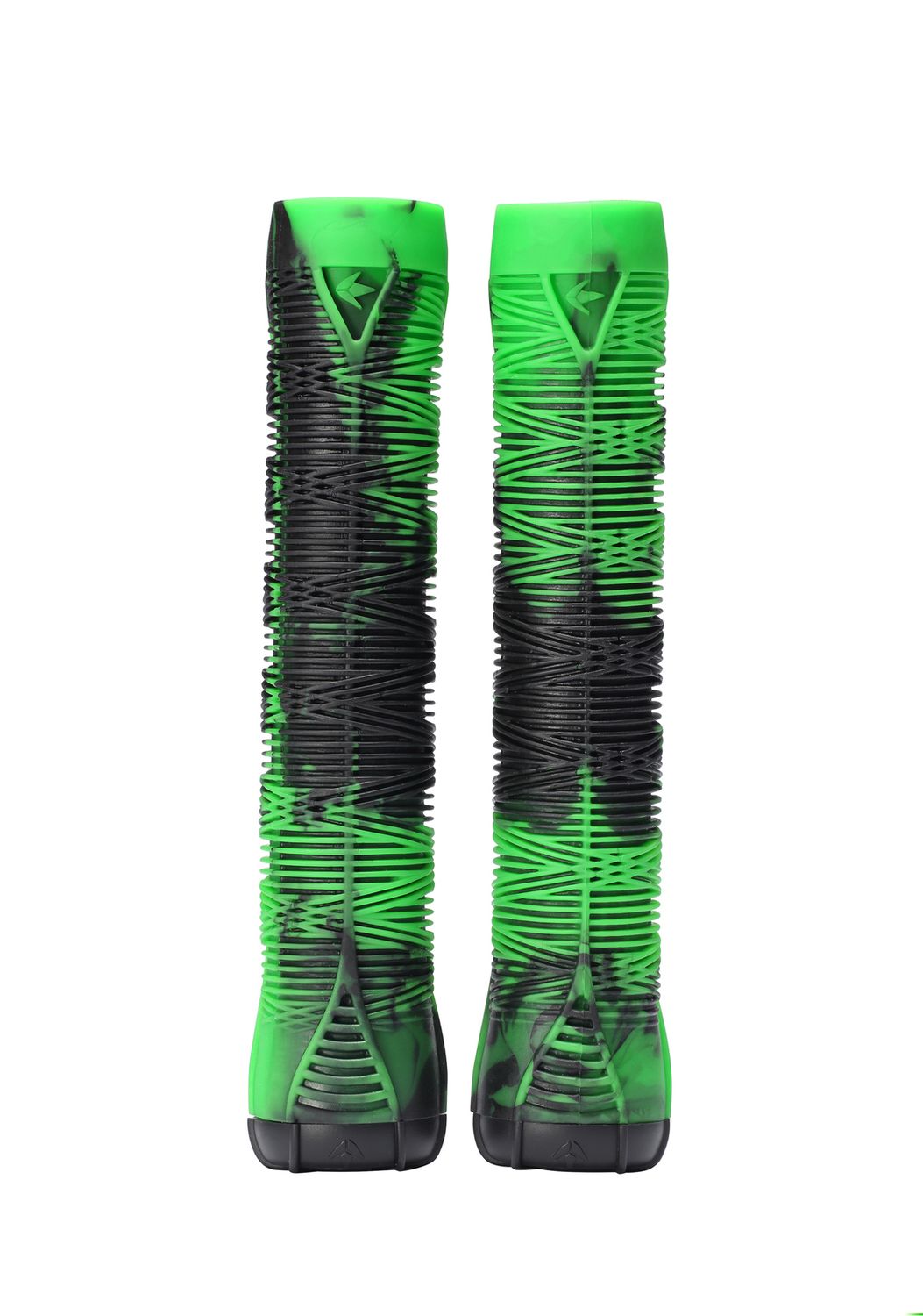 Envy Scooter Grips - Green/Black