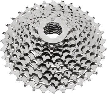 Dimension Cassette - 9 Speed, 11-34t, Silver, Nickel Plated