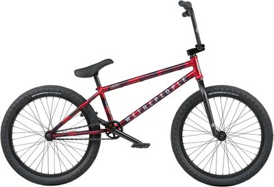 WTP Audio 22&quot; BMX Bike  21.9TT - Black Matt Aqua Red