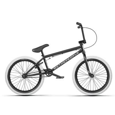 WTP Nova BMX Bike Matt Black 20&quot; with  Bk/Wh Tire