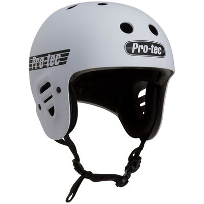 Pro-Tec Classic Full Cut Helmet-S &amp;M White-Large