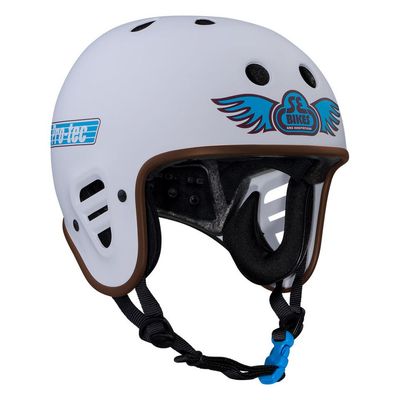 Pro-Tec Retro Racer Helmet Large WHITE