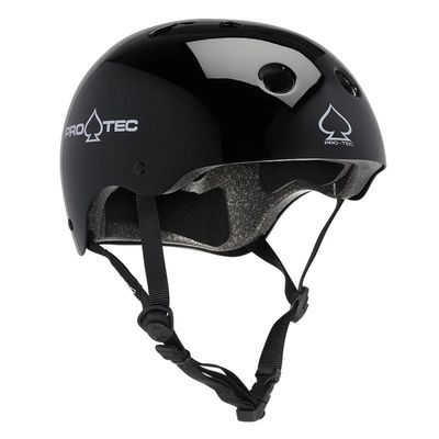 Pro-Tec Classic Helmet: Gloss Black; LG