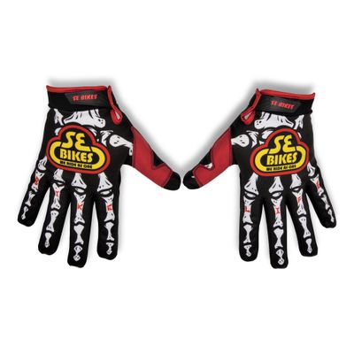 SE Skeleton Bike Life Glove Black XL