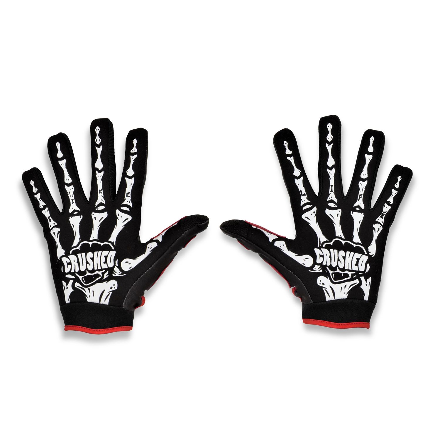 SE Skeleton Bike Life Glove Black L
