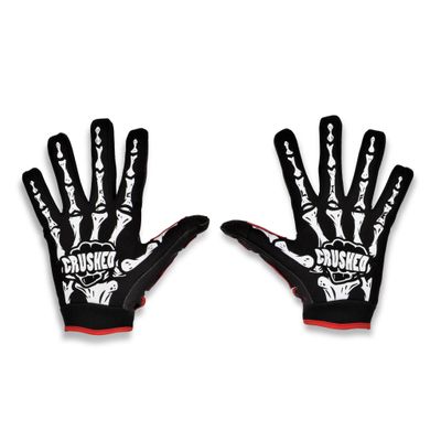 SE Skeleton Bike Life Glove Black L