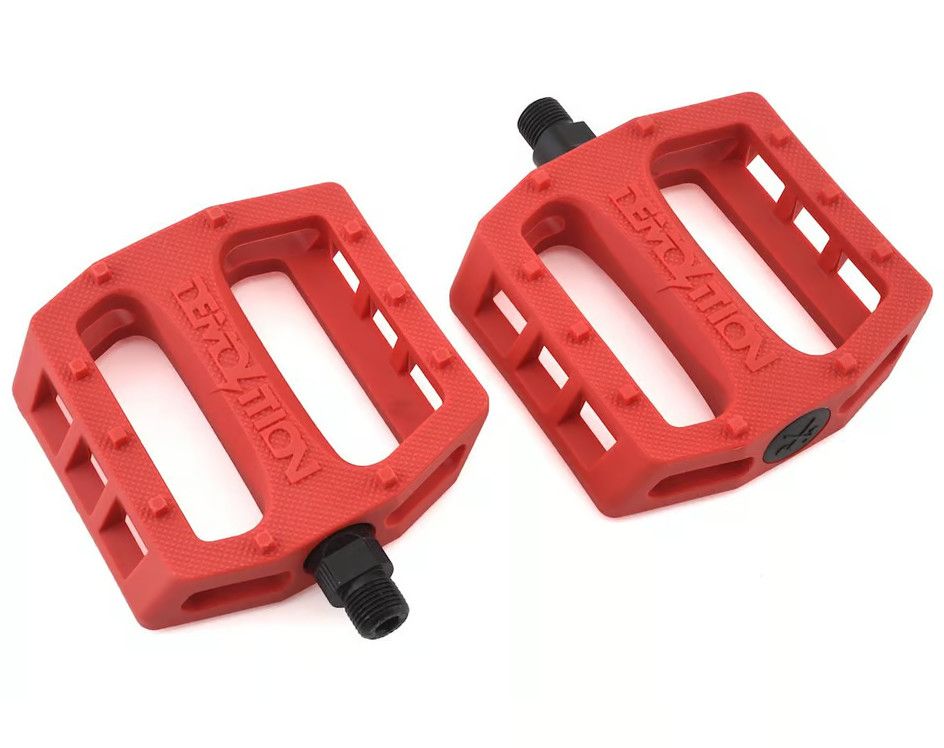 Demolition Trooper Pedals Plastic Red