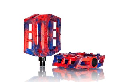 Demolition Trooper Pedals Blu/Red Marble