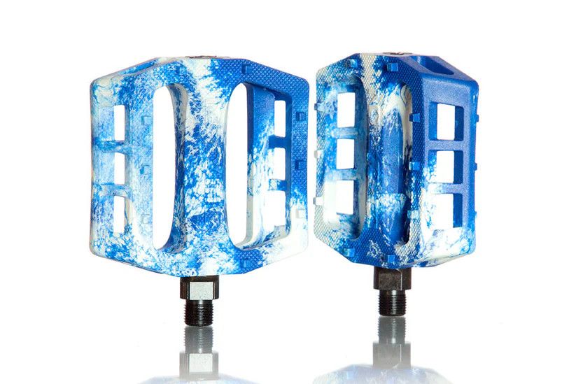 Demolition Trooper Pedals Blu/White Marble