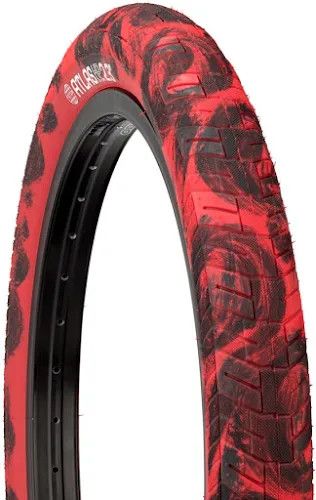 BMX Tire Fiction Atlas Red/BLK 20 x 2.3