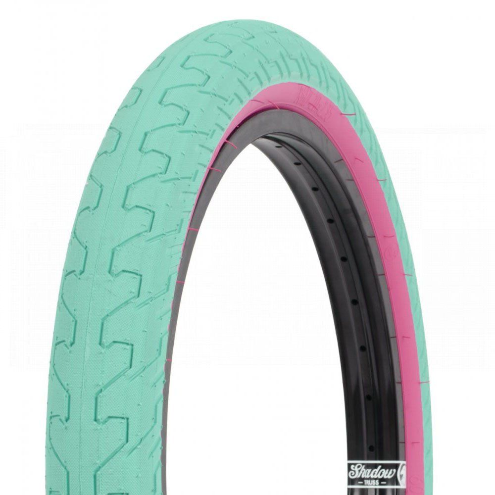 Rant Squad Tire 20x2.3 Teal / Pink Sidewall