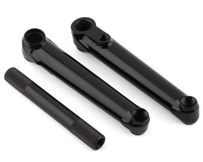 Cult Crew BMX Crankset - 175mm, 19mm Spindle, Black