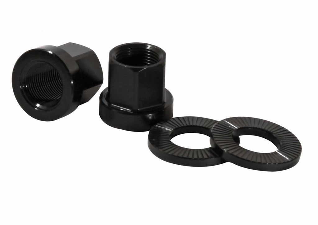 BSD Male 14mm Nuts &amp; Washers 2 ea - Black