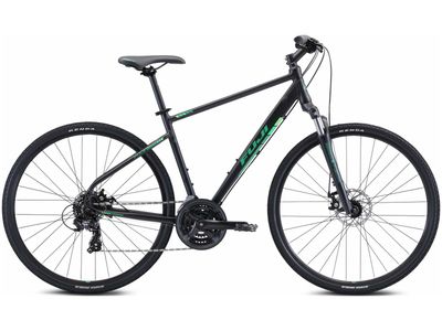 Fuji Bike Traverse 1.7 Black/Green 15&quot;