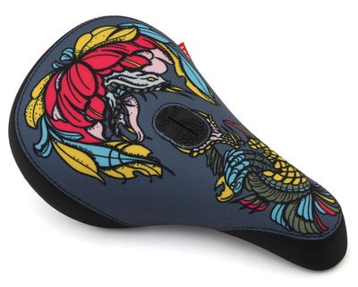 Odyssey MX Pivotal Saddle IG Hot-Seat Fat Cap V3 -  Snake Trap Multi-color