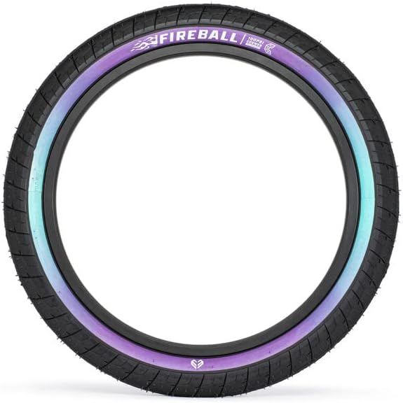 Eclat Fireball 20&#39;&#39;x2.40 Wire Clincher, Anti-Puncture Layer, 60TPI - Black/Lilac