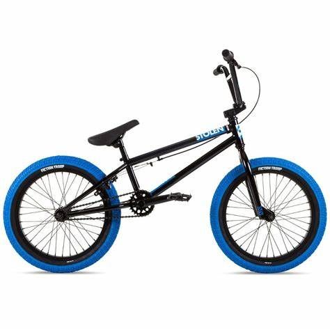 Stolen Agent BMX Bike 18&quot; - Black / Blue
