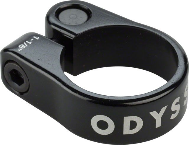 Odyssey Slim Seatpost Clamp - 1-1/8&quot;, Bolt-On - Black