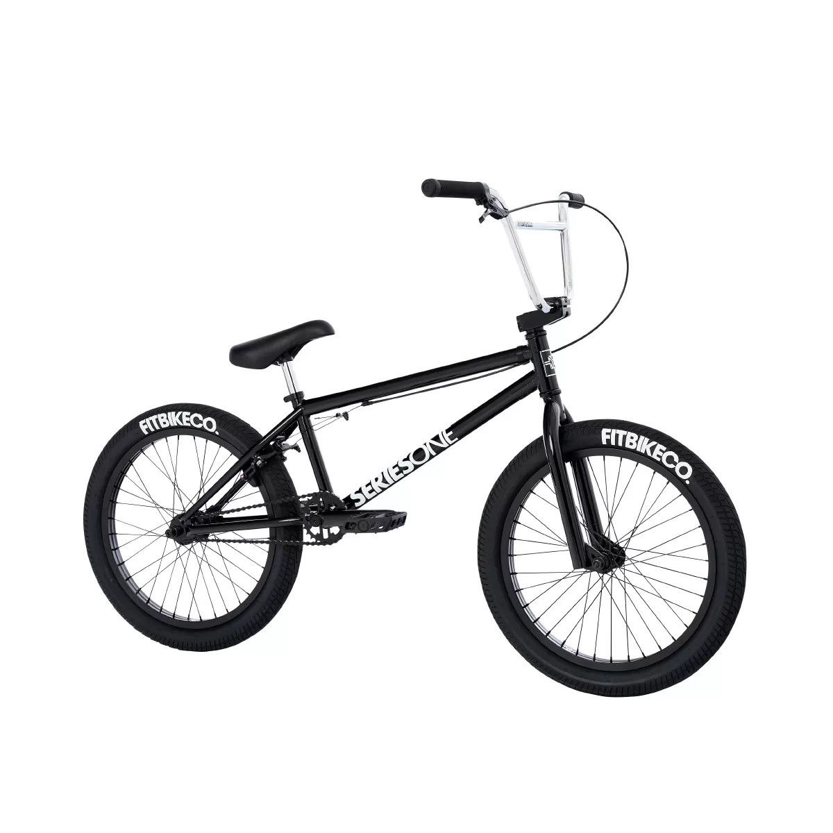 Fit BMX Bike Series One Md. Gloss Black - 20.5TT