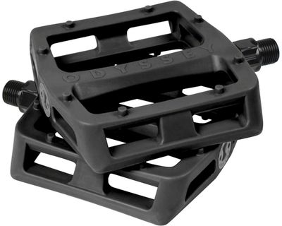 Odyssey Grandstand V2 PC Pedals - Platform, Composite/Plastic, 9/16&quot;, Black