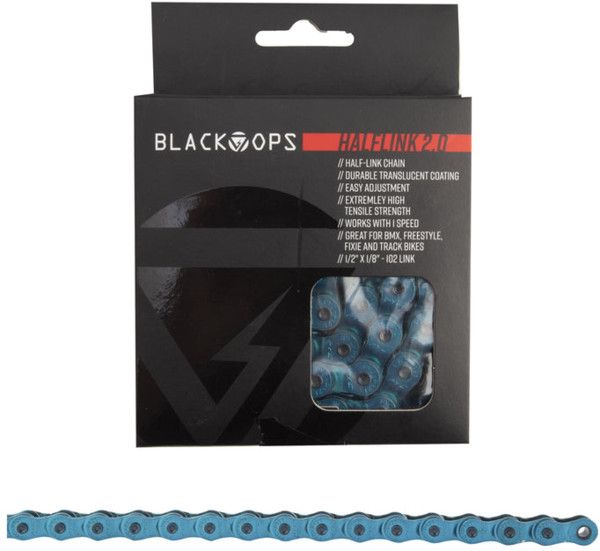 CHAIN BK-OPS 1/2x1/8 HALF LINK 2.0 1s TRANSLUCENT-BU 102L