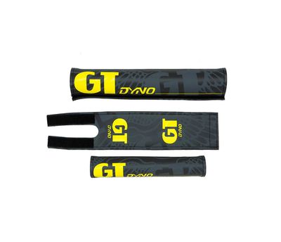 GT Dyno Pad Set - Black Yellow