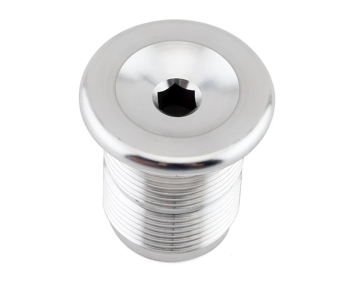 S&amp;M Bikes Fork Top Cap/Compression Bolt (Polished) (24 x 1.5mm)