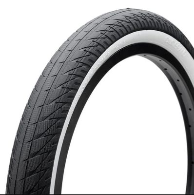 BMX Tire Duo Stunner Lo Black/White Wall 20 x 2.2