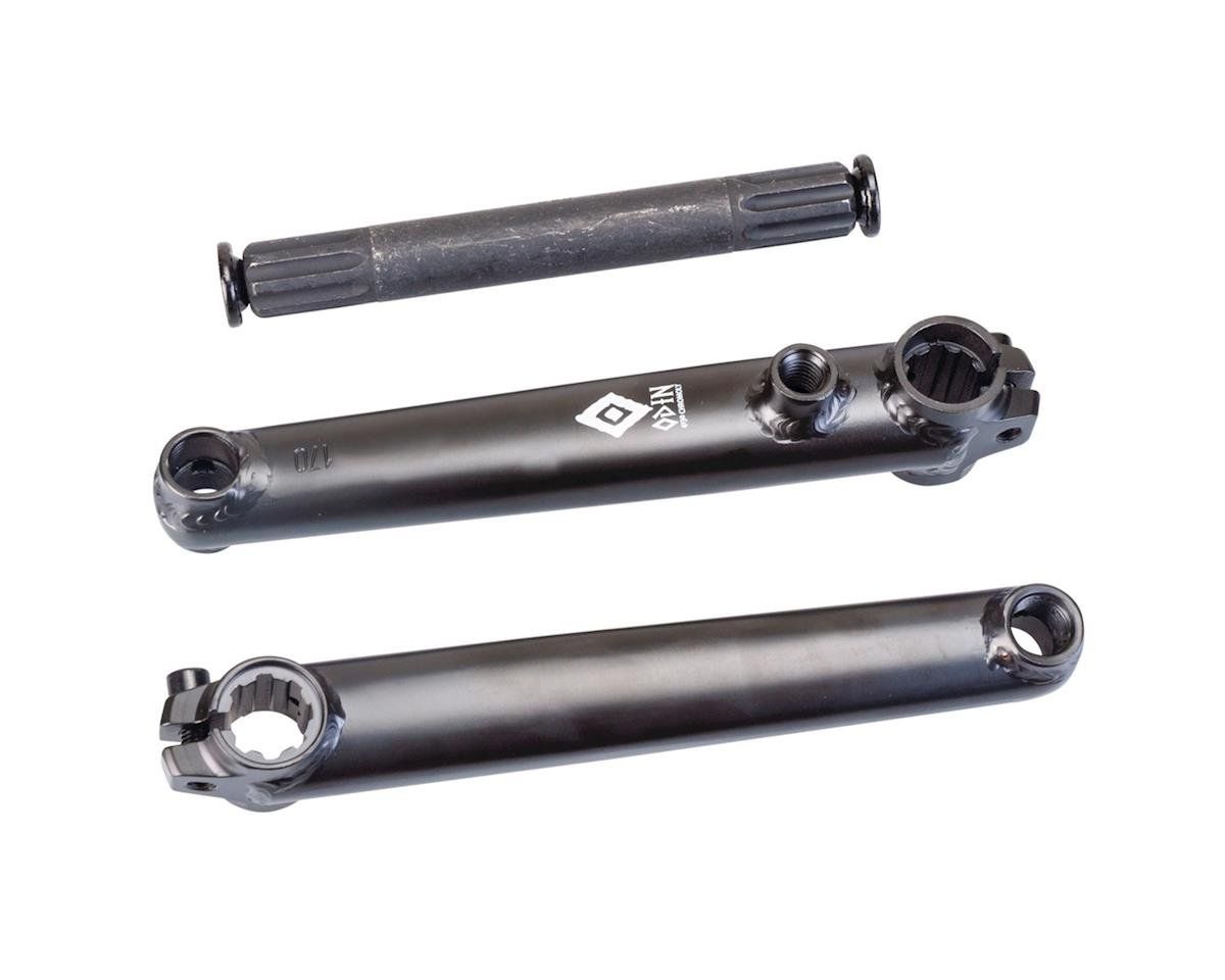 Fiction Odin 3 pc Cranks 19mm 8 Spline 170mm - Black