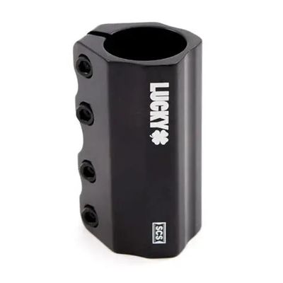 Lucky SCS 4-bolt Scooter Clamp - Black