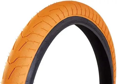 Kink Sever Tires  20" -Orange/ Black Wall