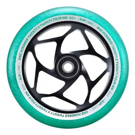 Envy Gap Core 120mm Wheel -Jade/Black Core