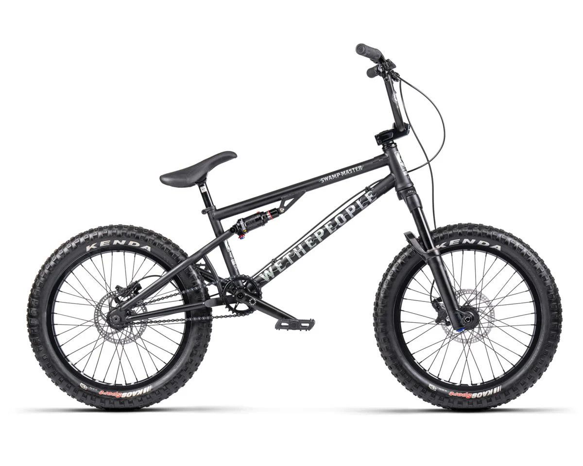 We The People Swampmaster BMX Bike V1 - Matte Black