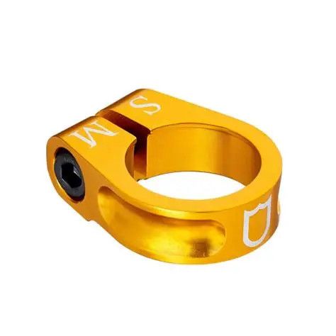 S&amp;M XLT SEAT CLAMP 28.6mm I.D. for 25.4mm seatpost - Gold