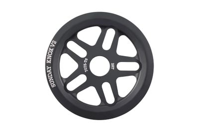 Sunday Knox V2 Sprocket - 28t, Black