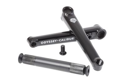 Odyssey Calibur V2 Crankset - 160mm, RHD/LHD - Rust Proof Black