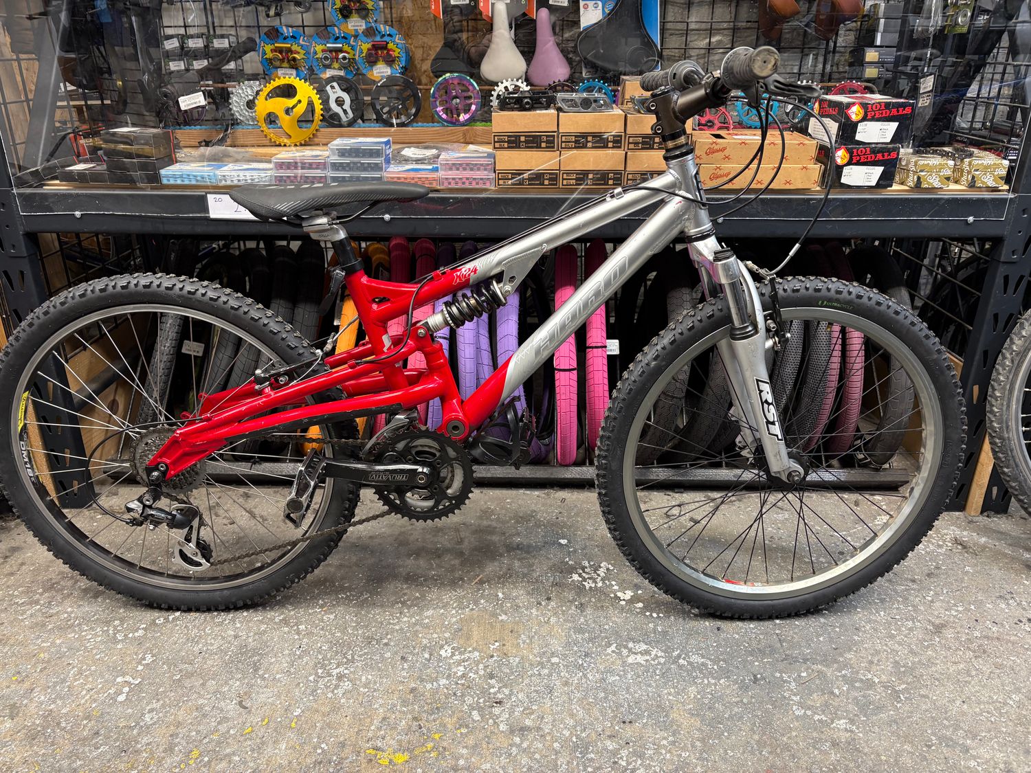 USED Haro Extreme X24 Full Suspension- 24"