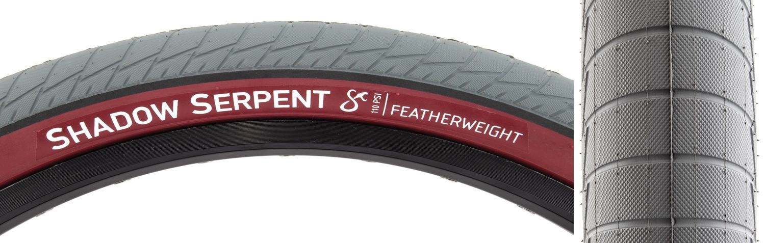 *SALE* Shadow Conspiracy Serpent Tire 20x2.3 - Grey/Red Wall