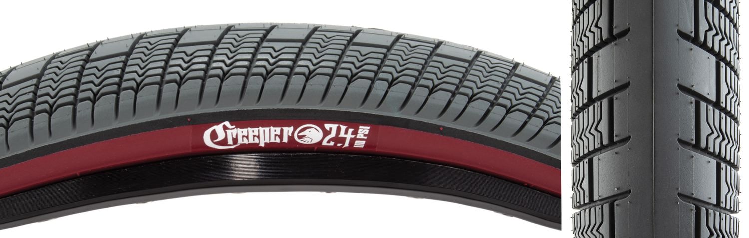 *SALE* Shadow Conspiracy Creeper Tire 20x2.4 - Grey/Red Wall