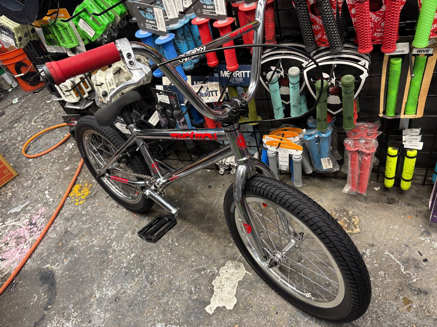 USED 18" FIT BMX Bike - Chrome