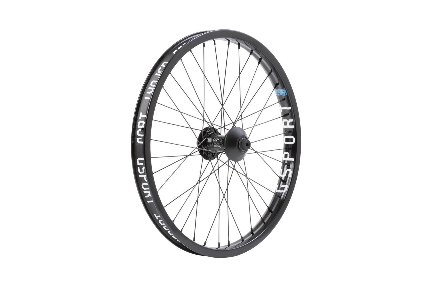 GSport Elite Front Wheel Roloway Ribcage - Black