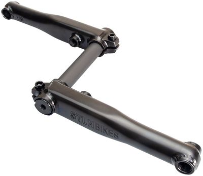 Stolen MOB V4 Crankset - 165mm, 8 Spline, Black