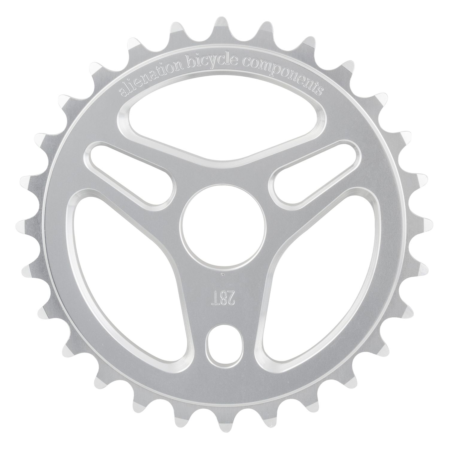 Alienation Enterprise Chainring 28T - Silver