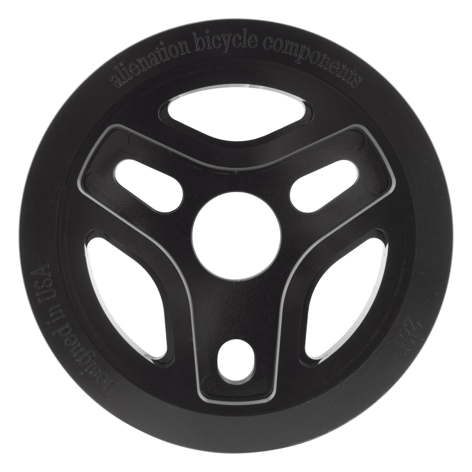 Alienation Starship Guarded Chainring 25t - Black
