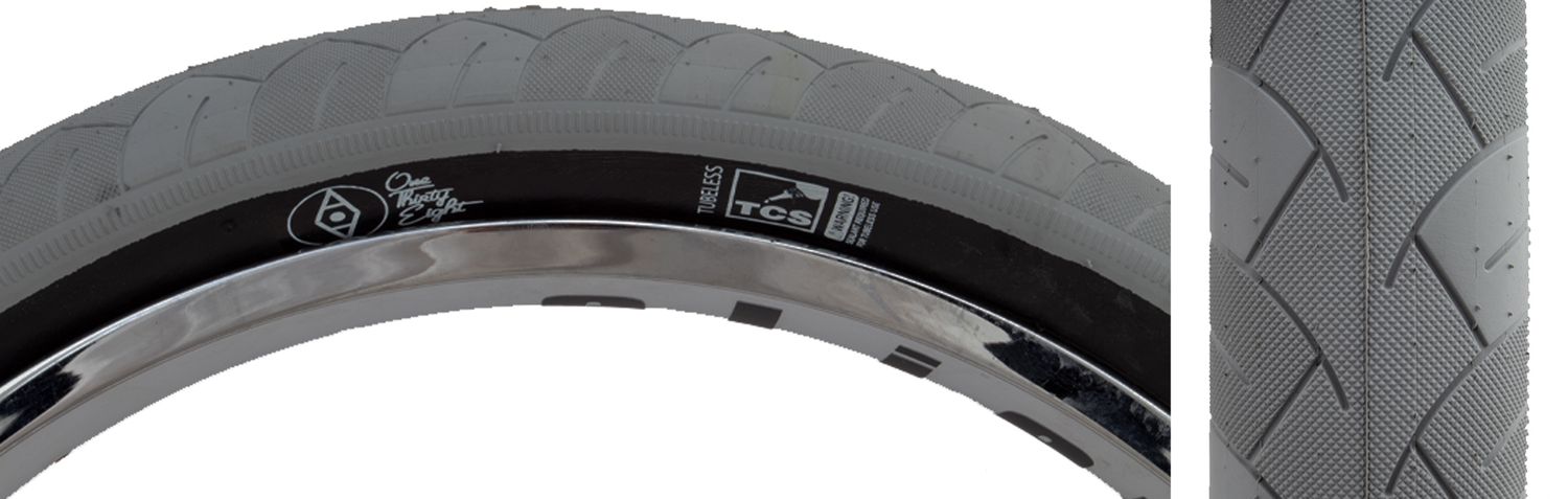 Alienation 138 TCS Folding Tire 20x2.3 - Grey / Blackwall
