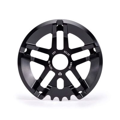 Eclat Abyss Guard Sprocket 25T 7075-T6 Aluminum - Black