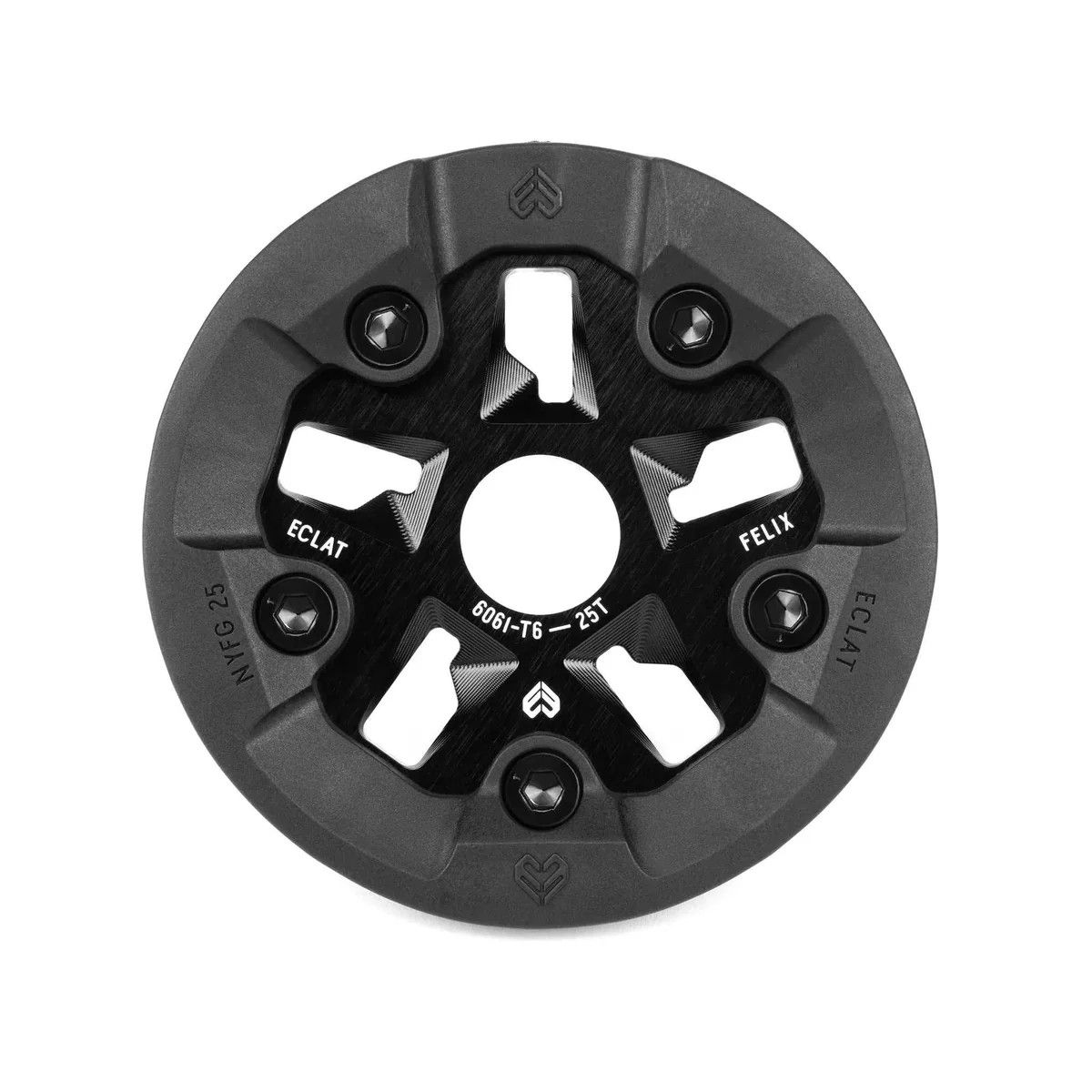 Eclat Felix Guard Sprocket 25t - Black