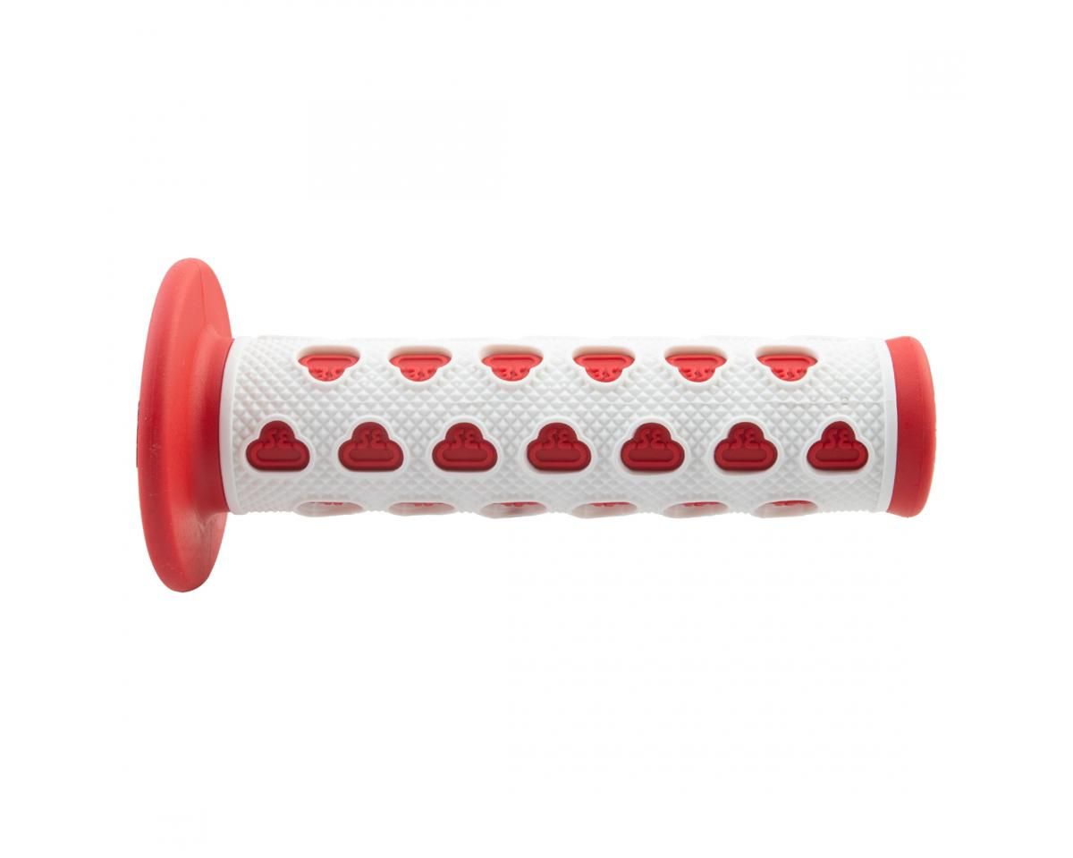 SE Bikes Grips 135mm S-1E - Red / White