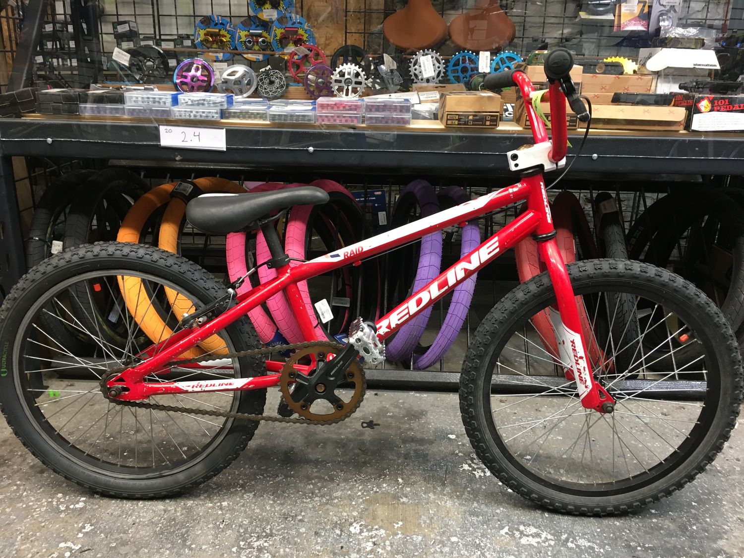 Used Redline Raid 20" BMX