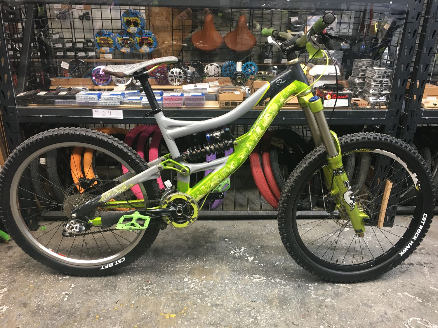 Used Santa Cruz SX Trail FSR MTB - Medium